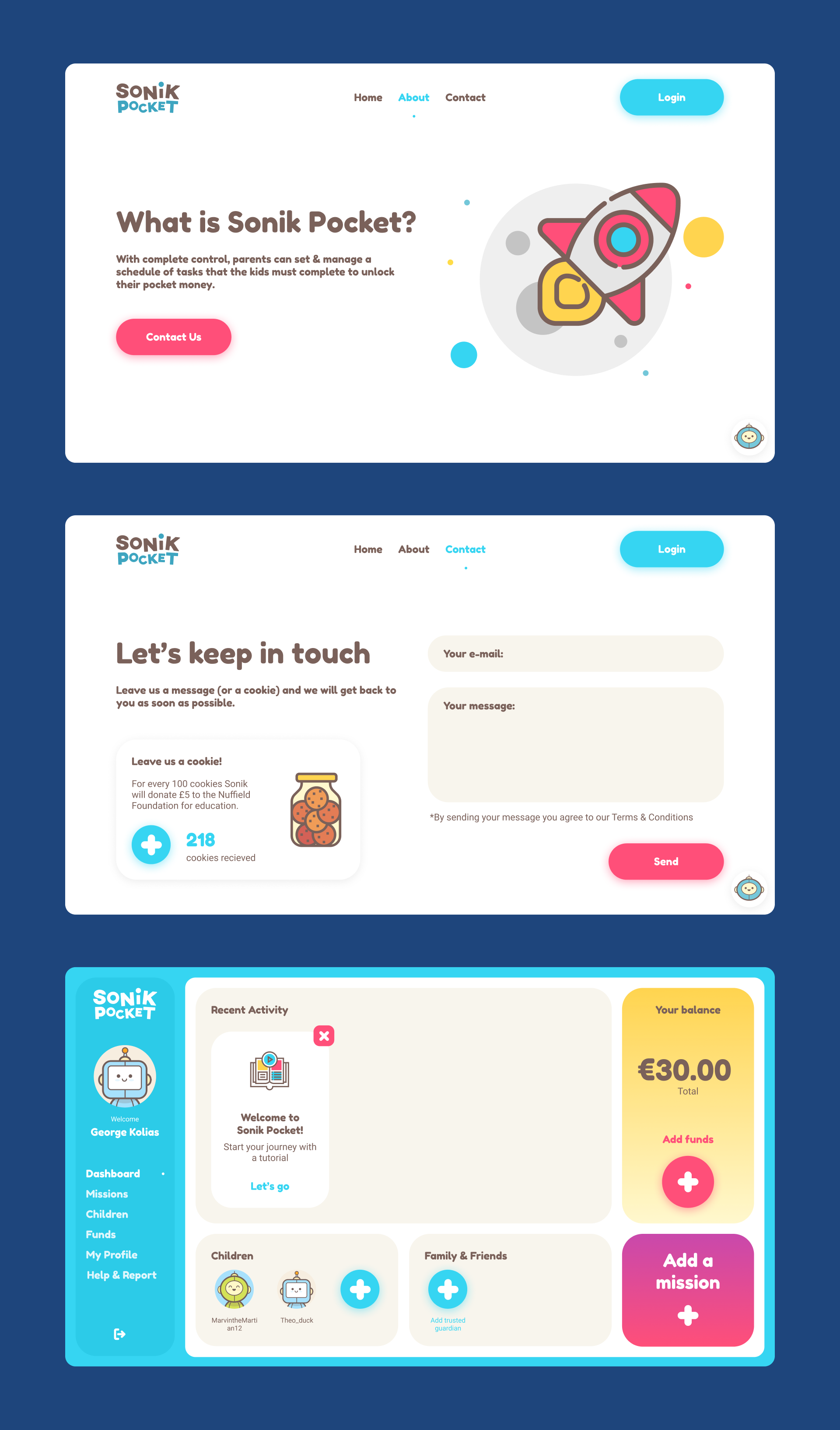 Sonik-Pocket-web-screens